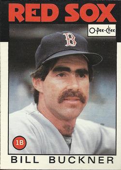 1986 O-Pee-Chee Baseball Cards 239     Bill Buckner